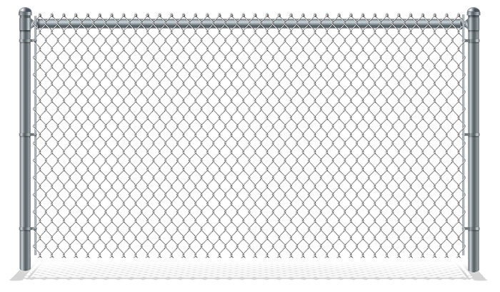 Galvanized Chain Link Fence in Tampa Bay area
