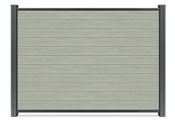 Full privacy composite fence in Tampa Bay area