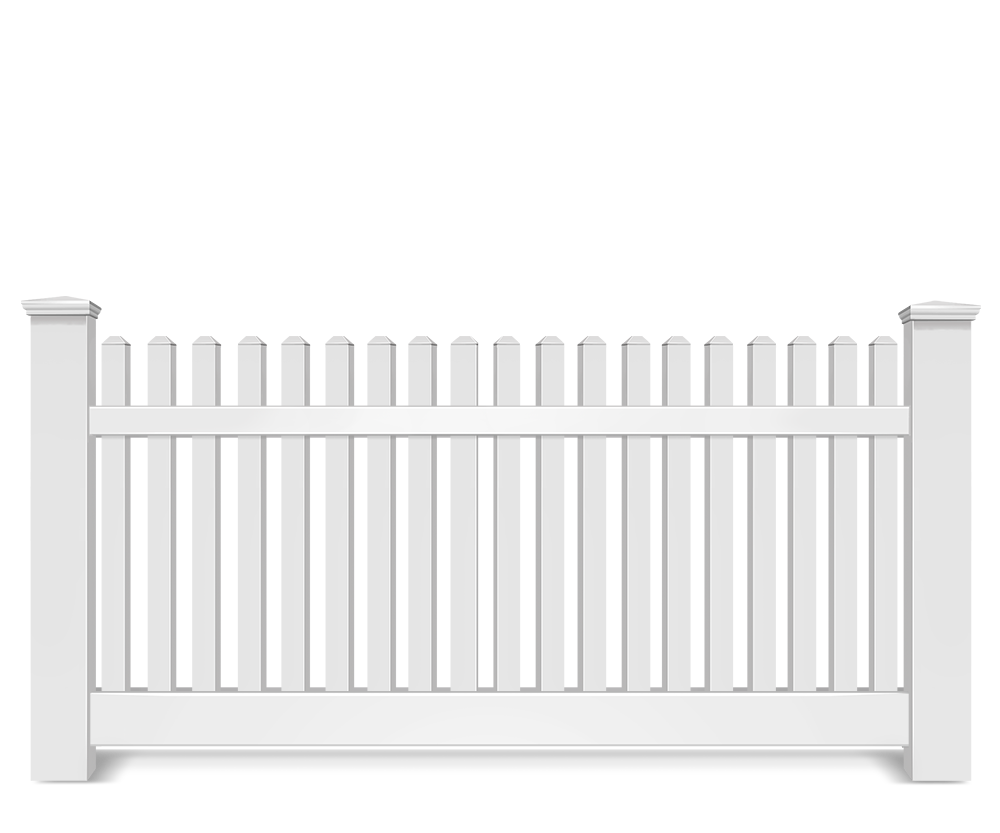 Vinyl picket fence contractor in Tampa Bay area