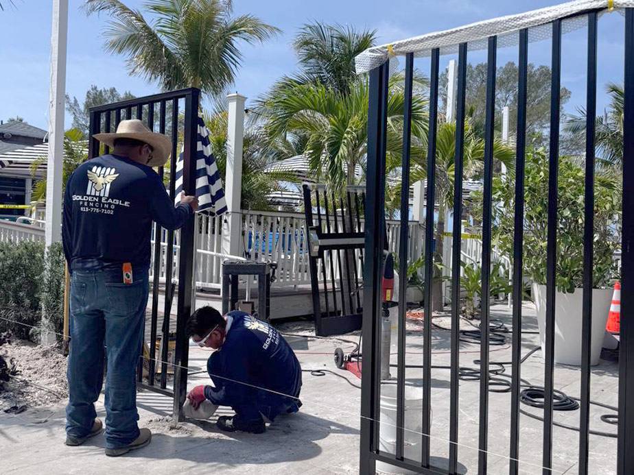 South Tampa Florida professional Fence Installation